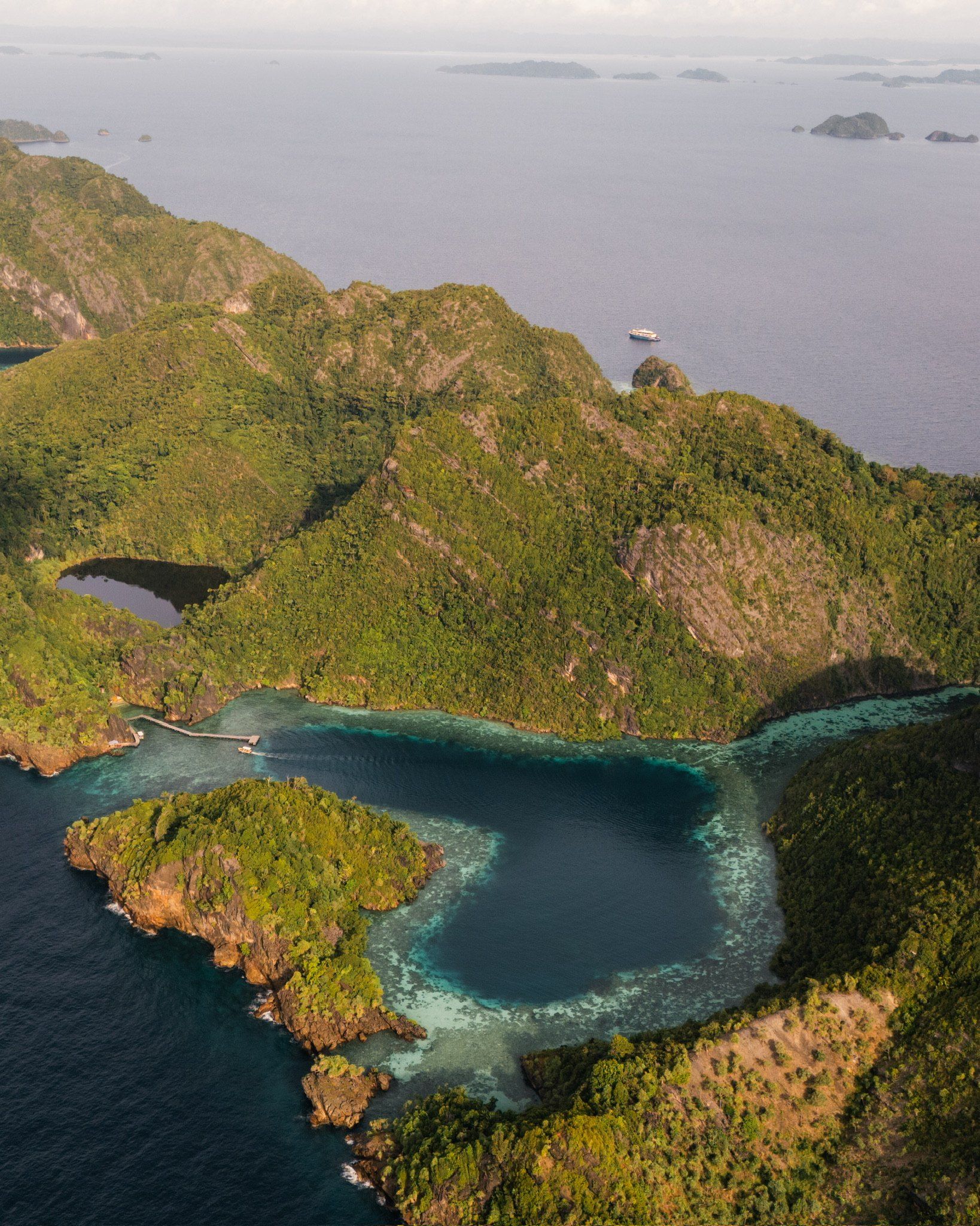 Lagoon from above